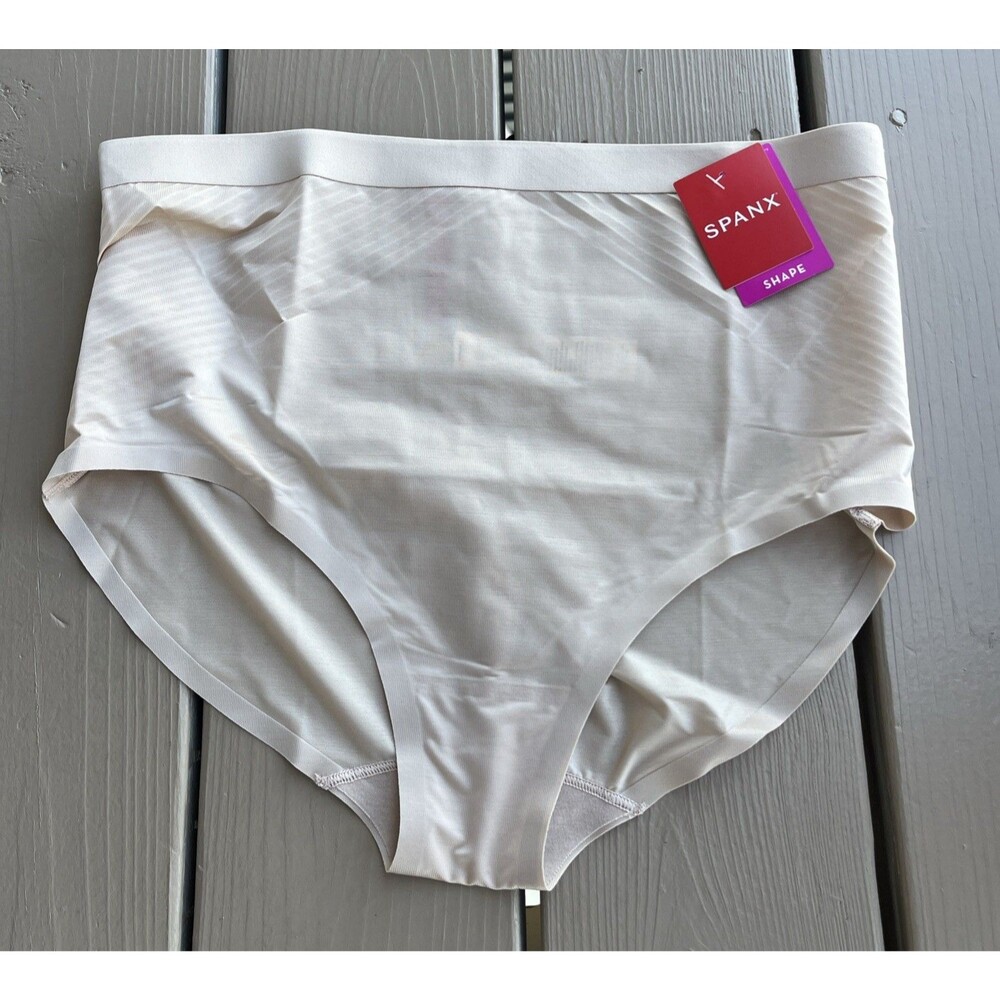 Spanx Thinstincts 2.0  Brief Shape  Panties Soft Nude Size XL